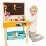 Top Брајт Детска игра - две во едно работна маса и работилница